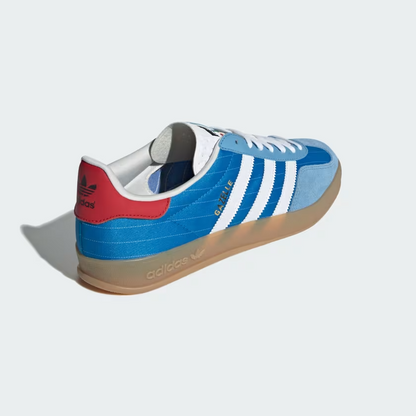 Tênis Adidas Gazelle Indoor Olympic Pack Bright Blue