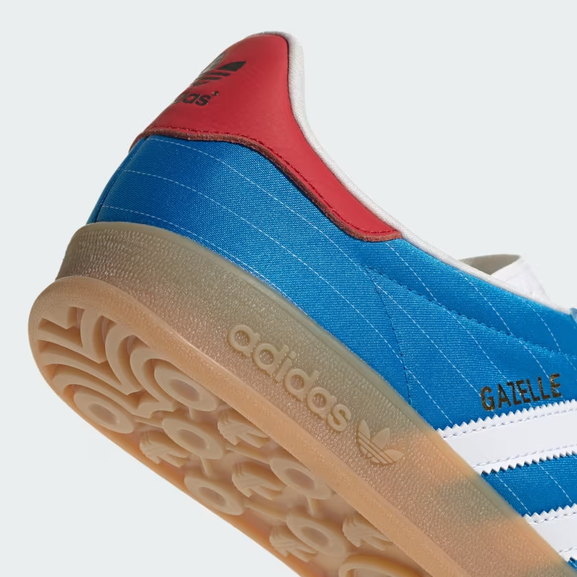 Tênis Adidas Gazelle Indoor Olympic Pack Bright Blue
